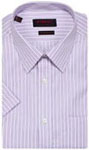 Send birthday gifts with Zodiac Mens Formal Shirt Half Sleeves Striped Shirt to Chennai delivery